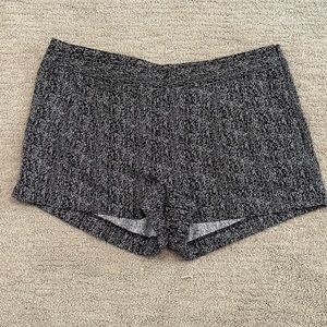 Express Black and Gray Women Shorts
